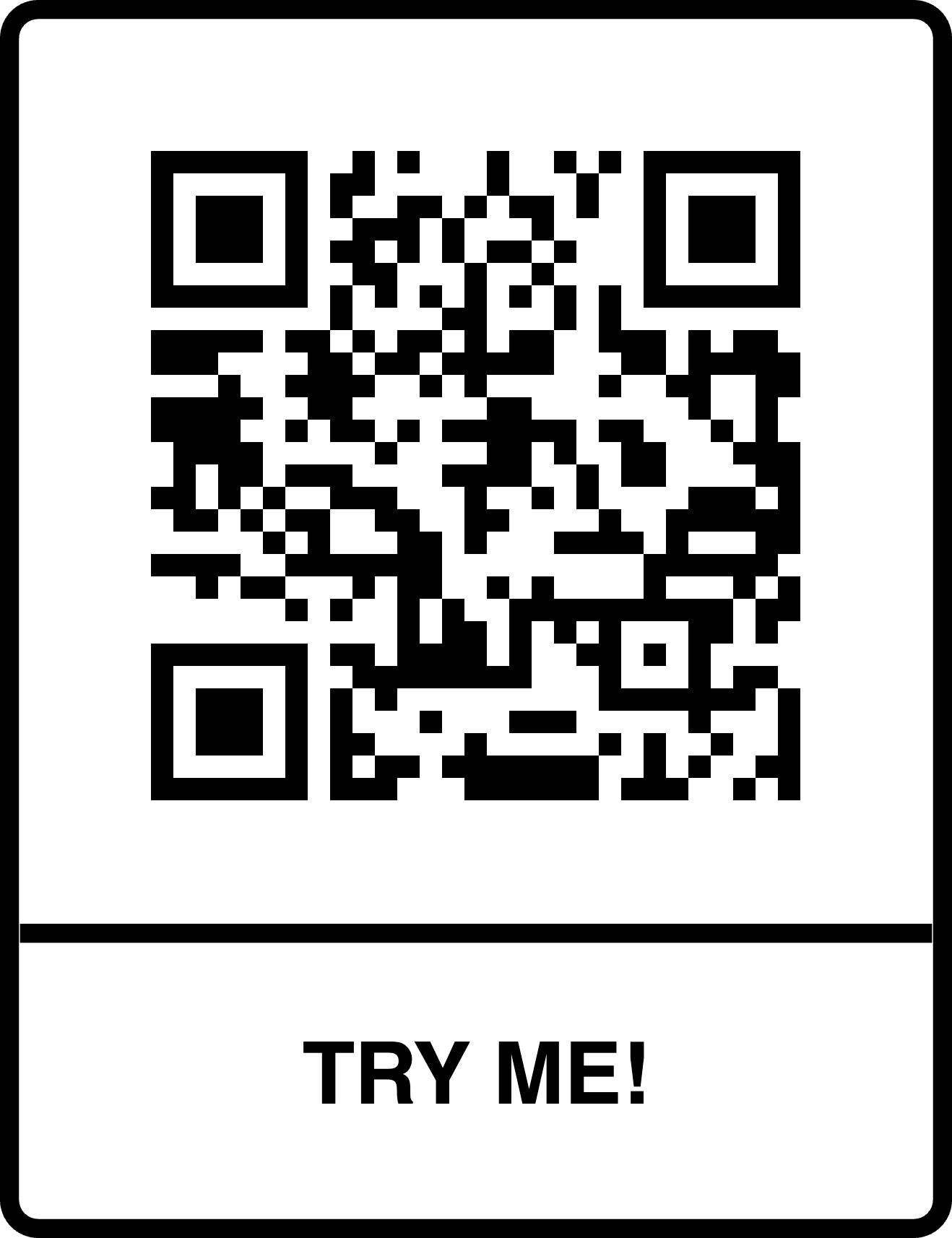 Scan to try demo